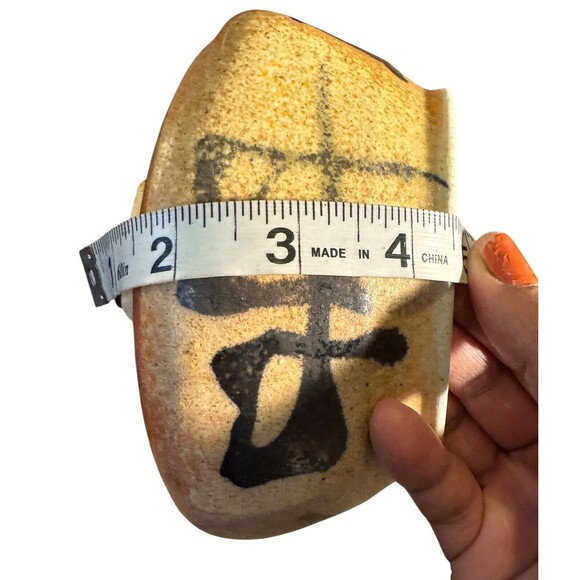 Art Pottery Jar with Lid Hand Made Signed by Ruth Conway wood fired Pottery 6” - Picture 4 of 16